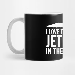 F/A-18 "I love the smell of jet fuel in the morning" Mug